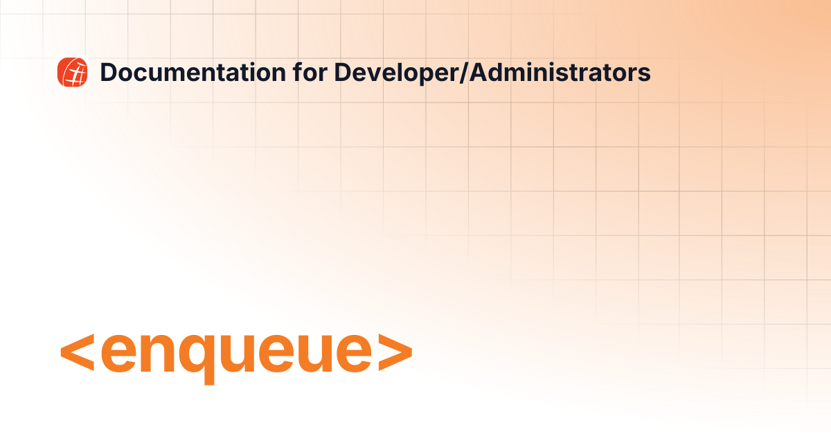 | Documentation for Developer/Administrators
